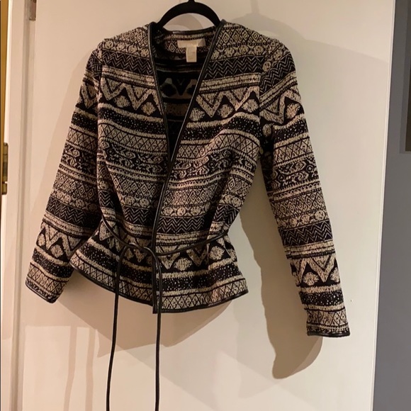 🆕NEWTribal print textured Jacket
